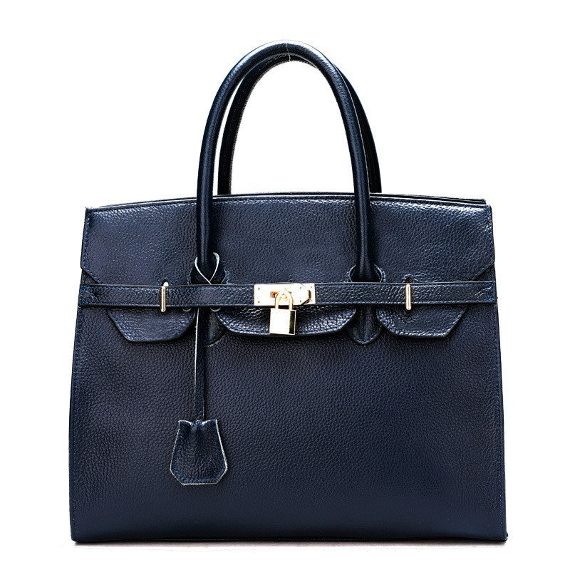 Women's Genuine Leather Large Capacity First Layer Handbags