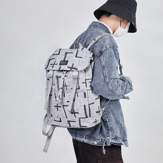 Male College National Style High Computer Backpacks