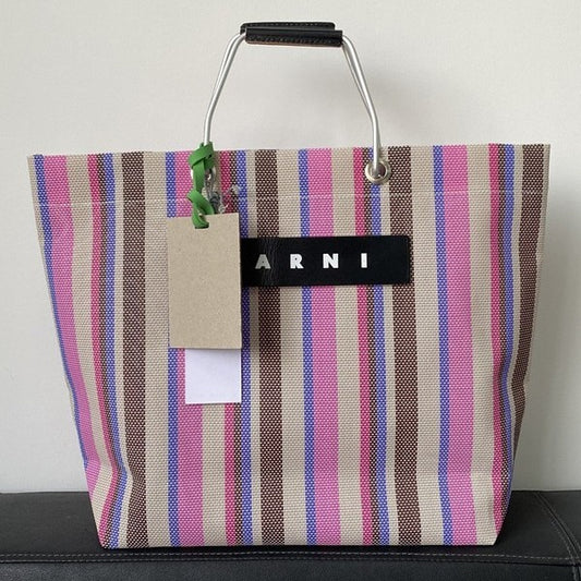 Xi Straw Woven Leisure Shopping Colorful Handbags