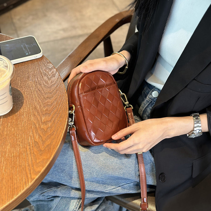 Super Popular Lightweight Soft Leather Mini Shoulder Bags
