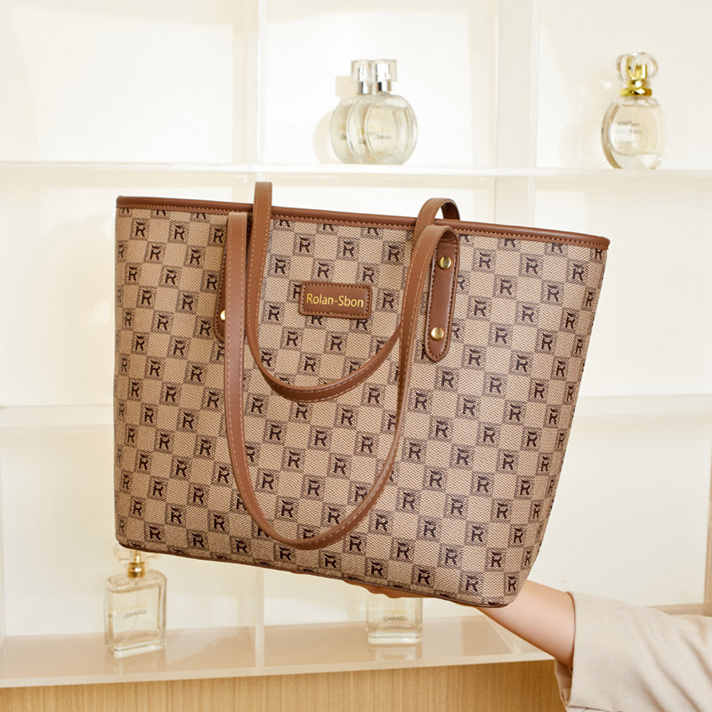 Women's Big Fashion Large Capacity Totes Commuter Shoulder Bags