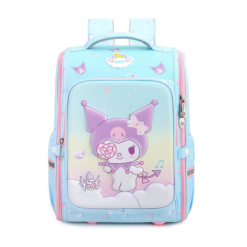 Cartoon Astronaut Grade Burden Reduction Spine Elementary School Students' Schoolbags
