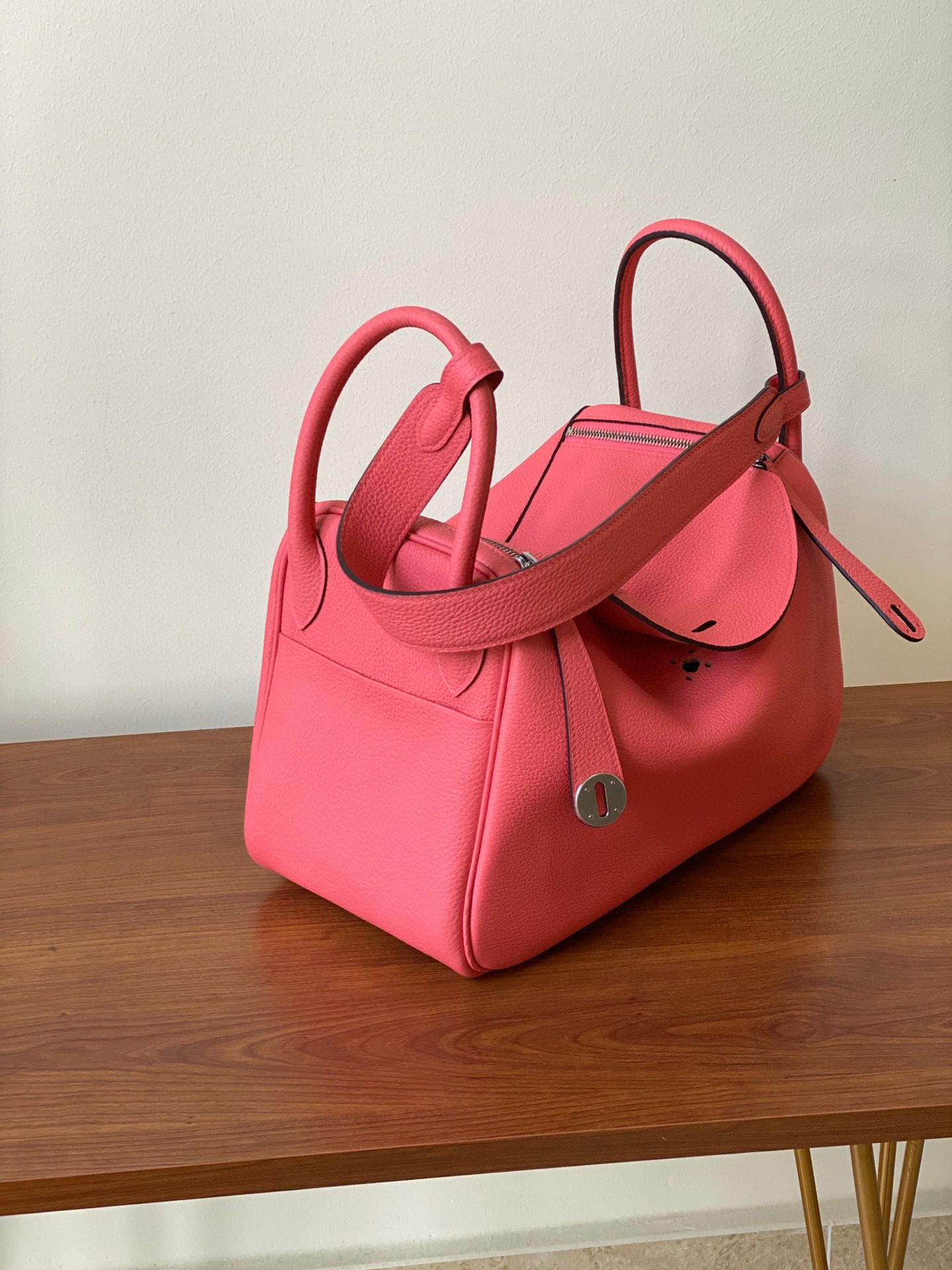 Women's Genuine Leather Lindy Mini Sized Doctor Shoulder Bags