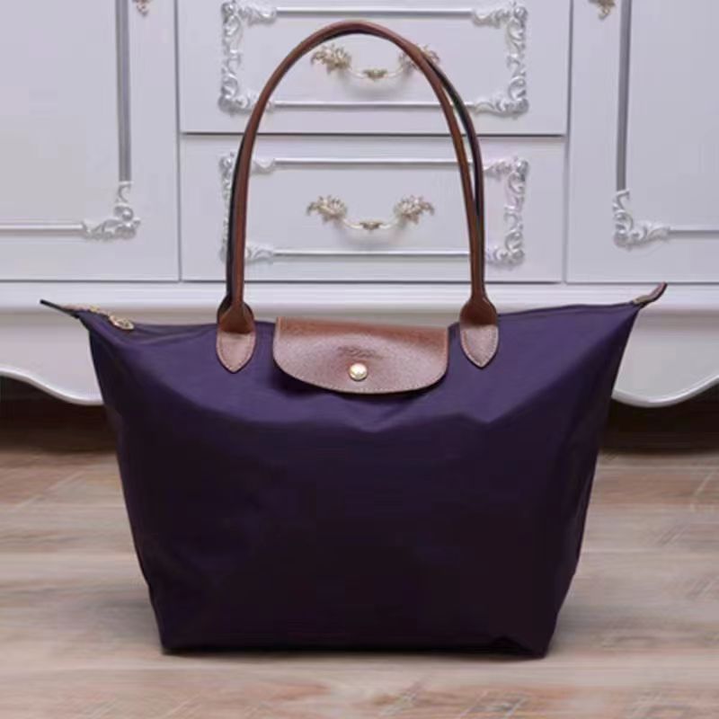 Women's French Large Capacity Commuter Portable Nylon Bags