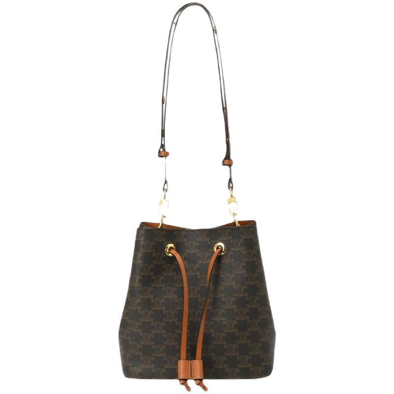 Leather Simple Female Beautiful Versatile Large Bucket Bags