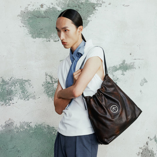 Leather Garbage Large Capacity Medium Size Bags