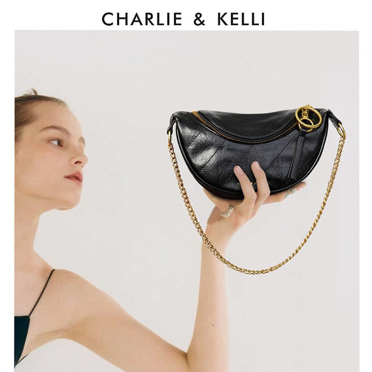 Women's Pleated Versatile Limited Fashionable Stylish Crossbody Bags