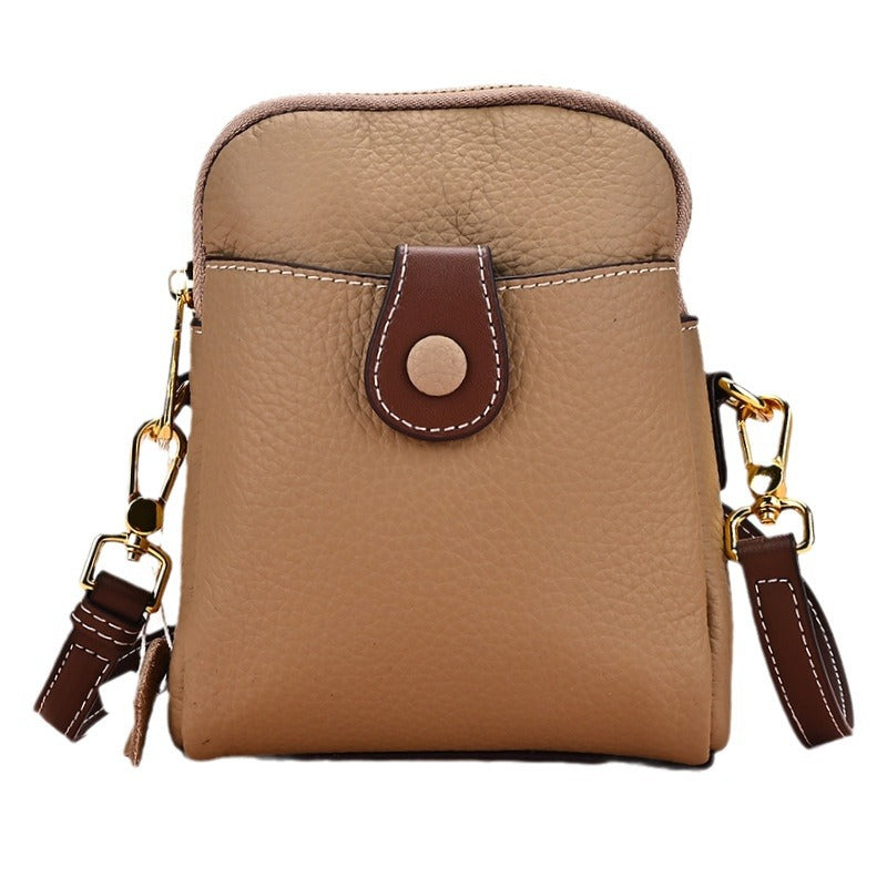 Women's Genuine Leather Popular Large Capacity Versatile Crossbody Bags