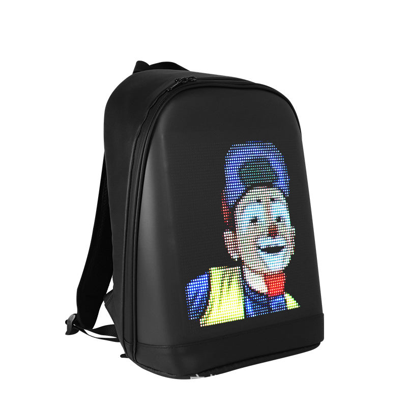 Fashion Smart Advertising Business Waterproof Display Backpacks
