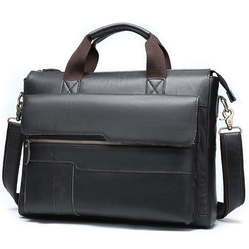 Men's First Layer Cowhide Computer Business Men's Briefcases