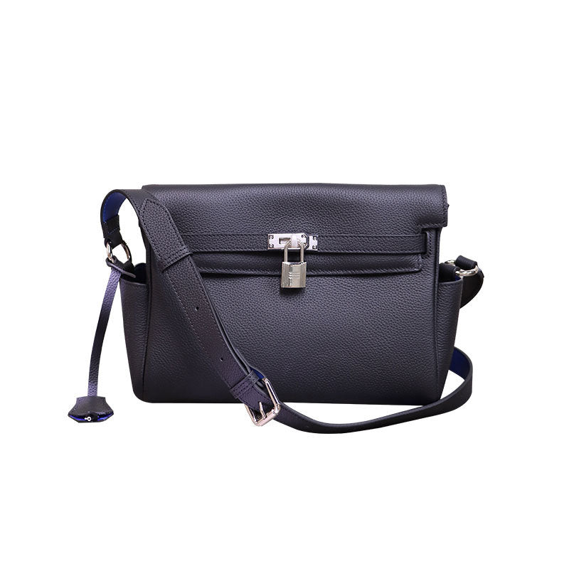 First Layer Cowhide Unisex Leather Large Bags