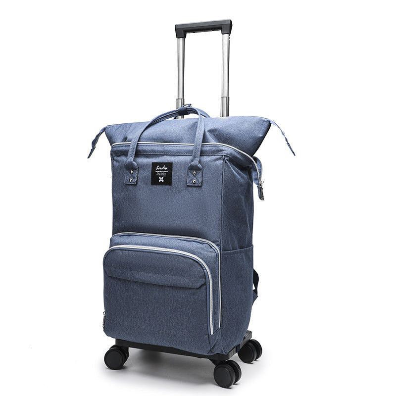 Distance Fashion Pull Waterproof Large Capacity Travel Bags