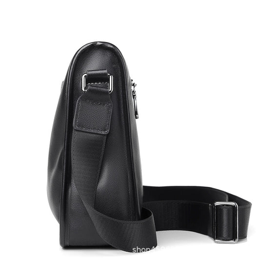 Men's First Layer Cowhide Commuter Fashionable Versatile Men's Messenger Bags