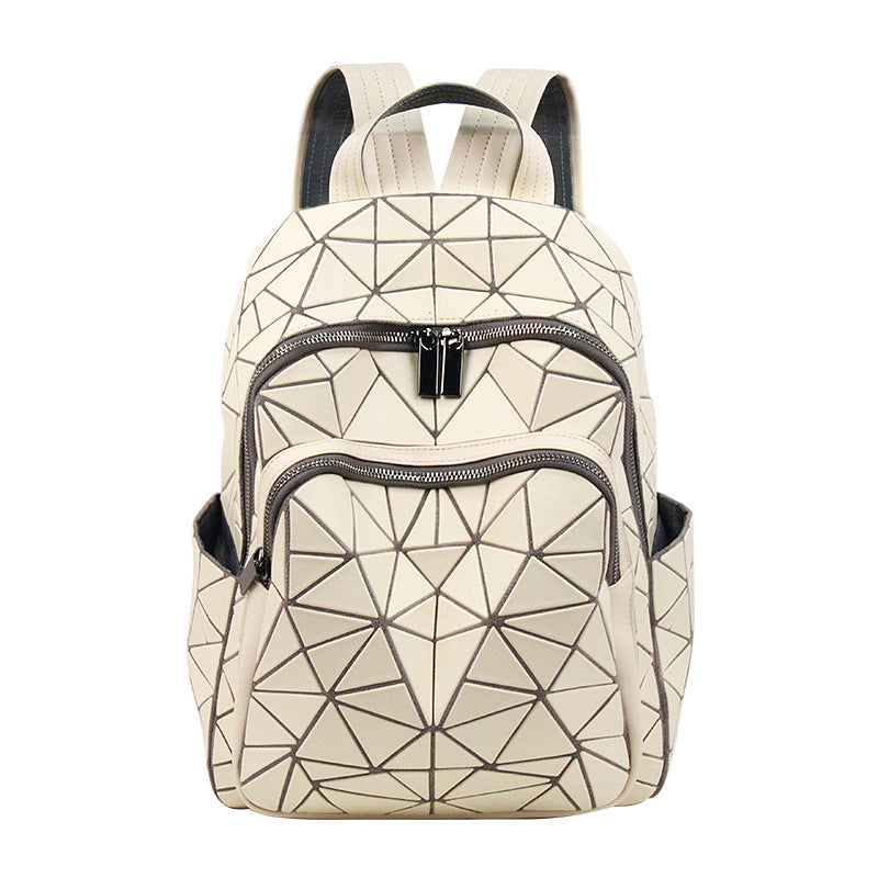 Women's Fashion Large Capacity Rhombus Sling Backpacks