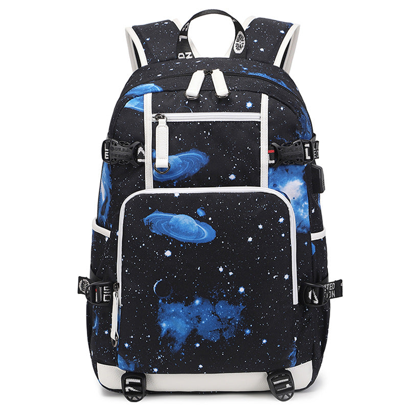 Men's Large Capacity Printing High Quality For Middle School Students' Schoolbags