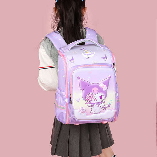 Cartoon Astronaut Grade Burden Reduction Spine Elementary School Students' Schoolbags