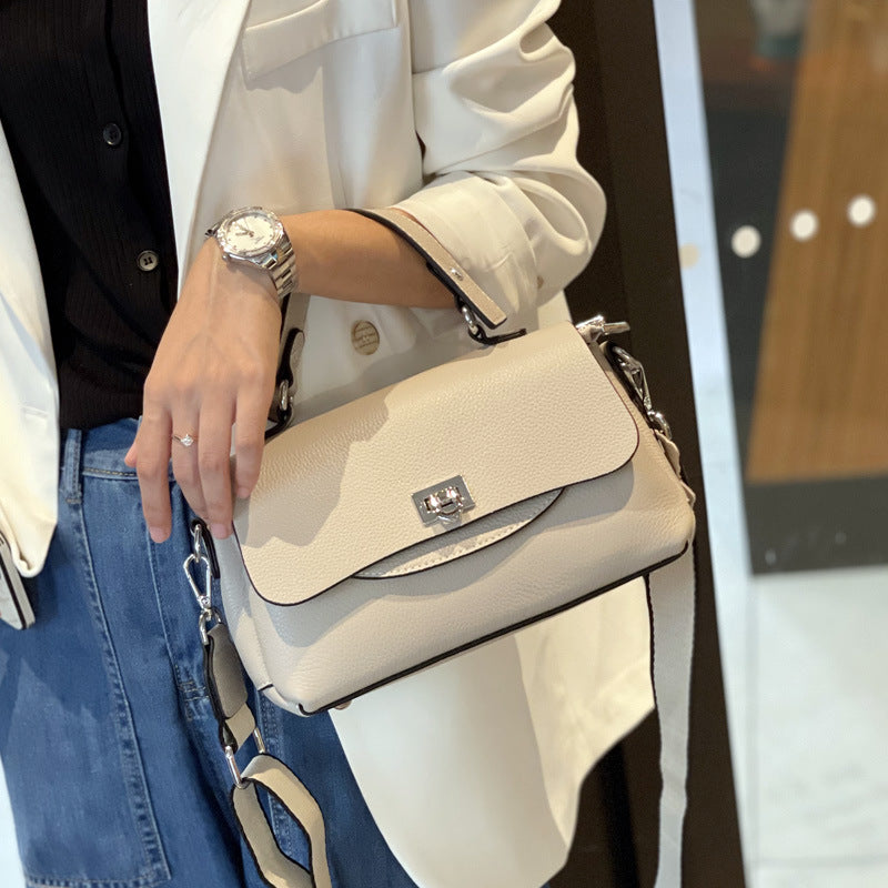 Women's Durable Leather Soft Large Capacity Handbags