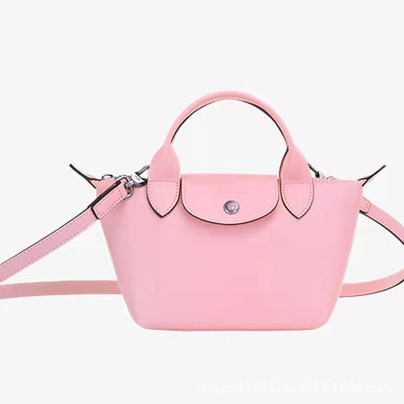 Lambskin Short Olivia Wang Leather Strap Shoulder Bags