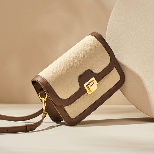 Women's Durable Fu Man Genuine Leather Shoulder Bags