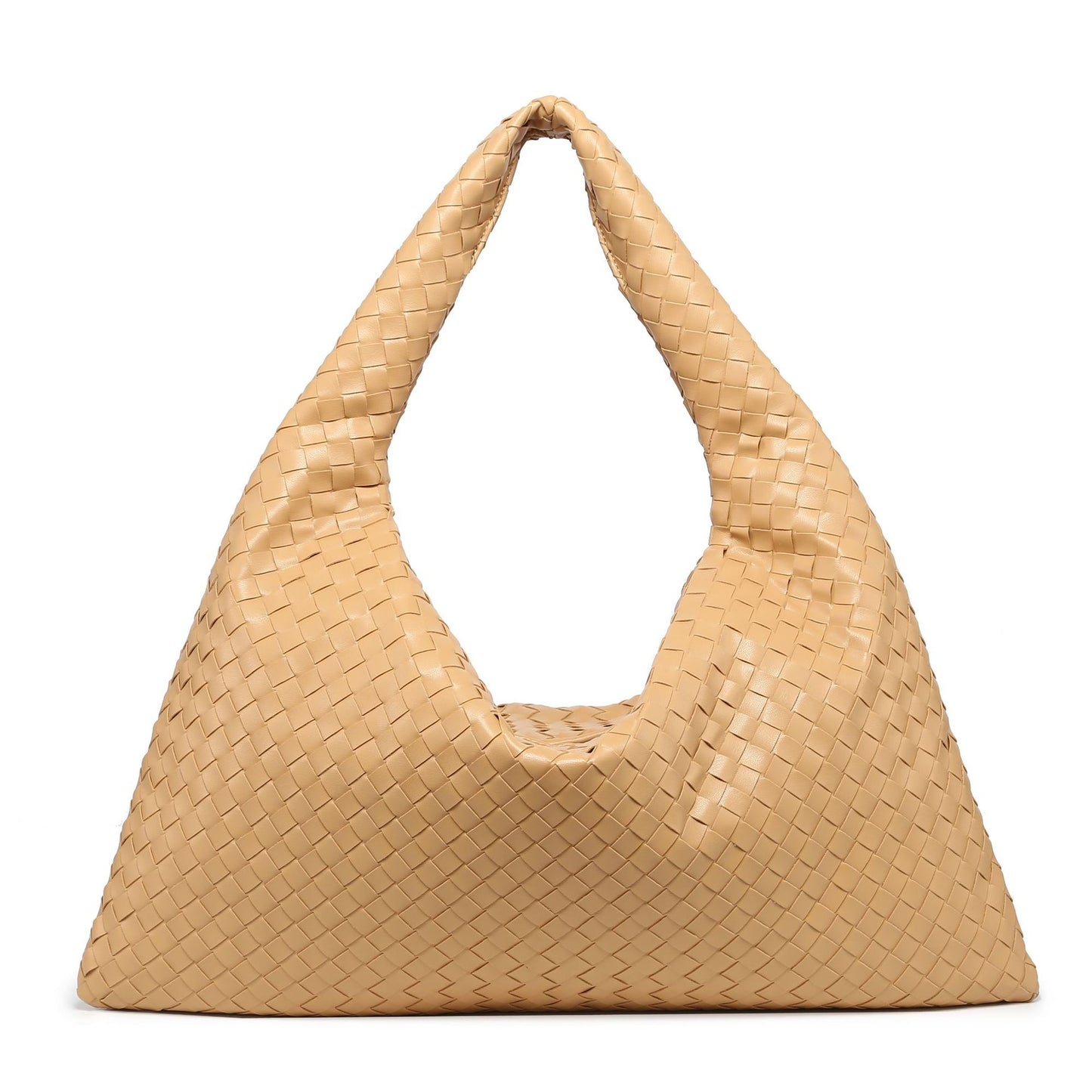 Women's Trendy Woven Large Capacity Totes Portable Tote Bags