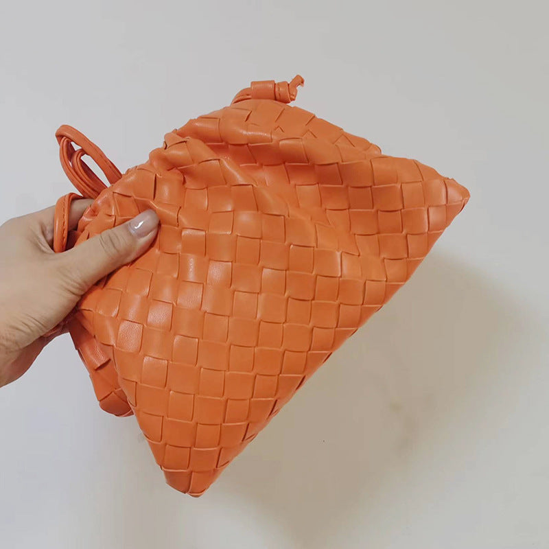 Women's Woven Cloud Dumpling Popular Fashion Clutch Shoulder Bags