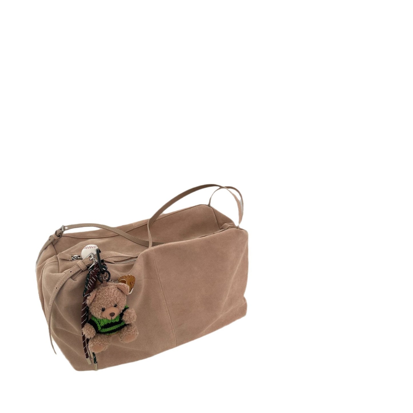 Women's Niche Idle Style Suede Frosted Cattlehide Shoulder Bags