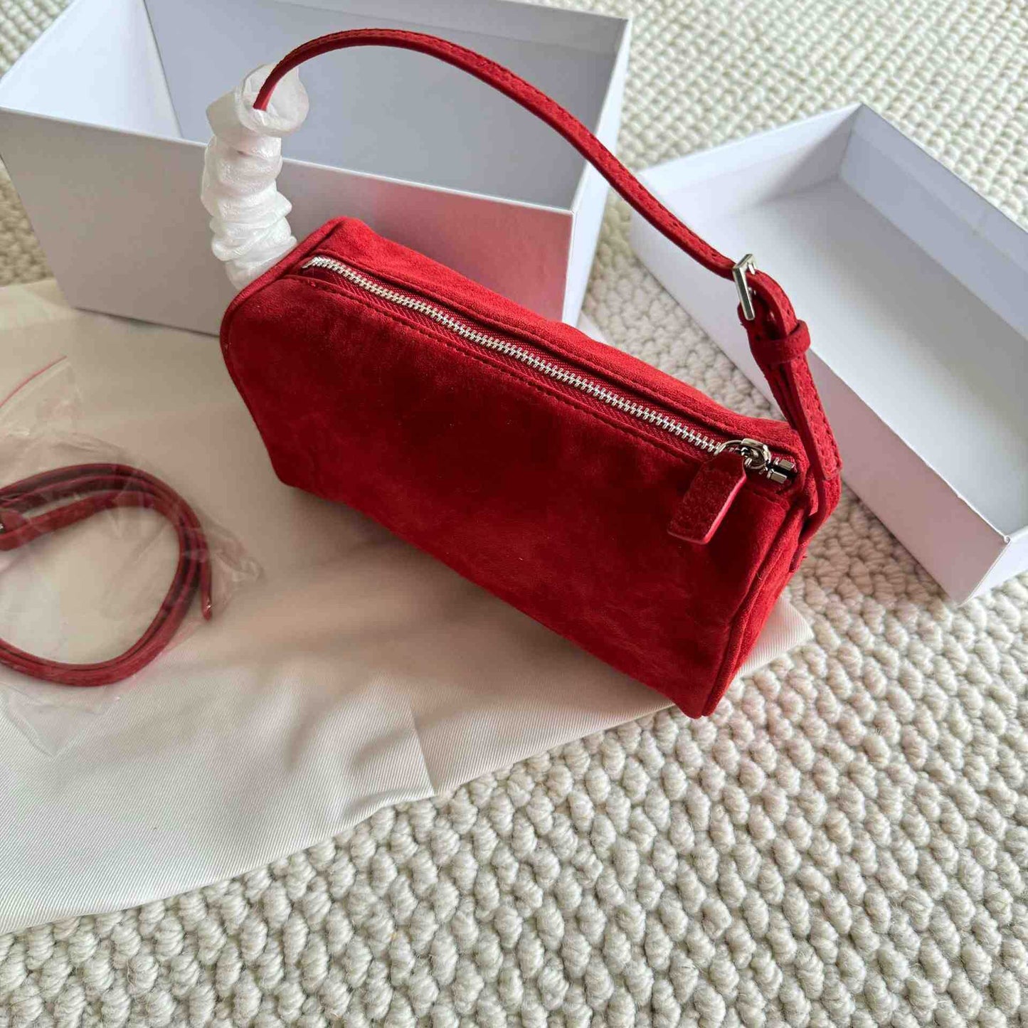 Women's Vintage Suede Pencil Summer Leather Handbags