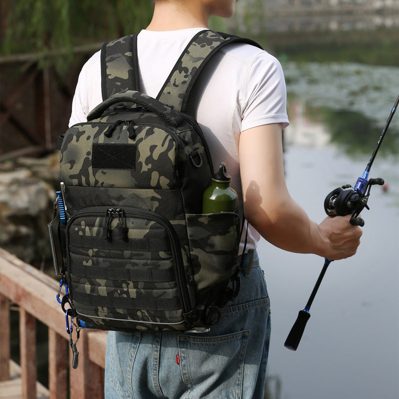 Men's Lure Camouflage Tactics Mountain Climbing Sports Backpacks