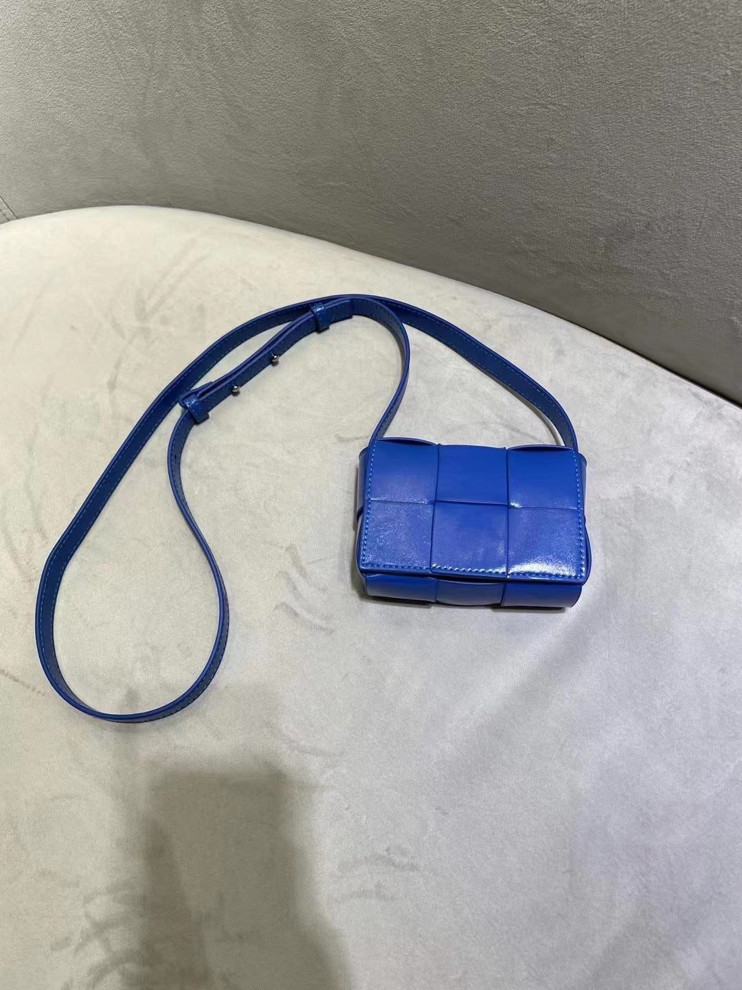 Women's Design Woven Genuine Leather Light Luxury Crossbody Bags