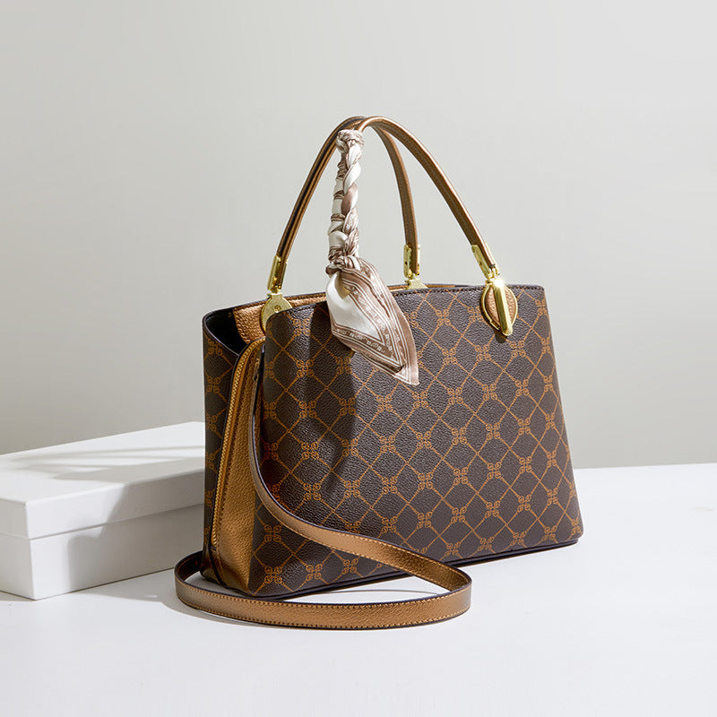 Women's Simple Large Capacity Elegant Hand High Handbags