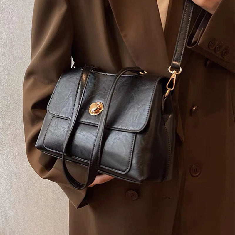 Women's Summer Light Luxury Texture Niche Retro Tote Bags