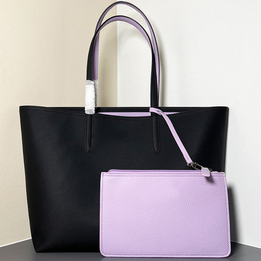 Women's Available Lacoste Shopping Large Capacity Portable Shoulder Bags