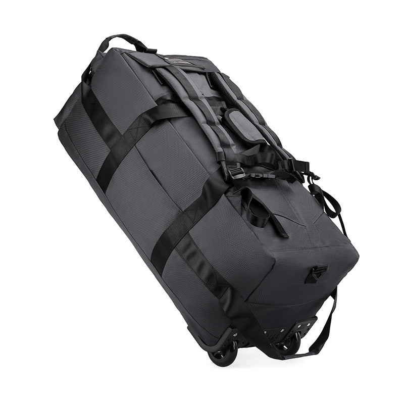 Capacity Multifunctional With Wheels Folding Camping Travel Bags