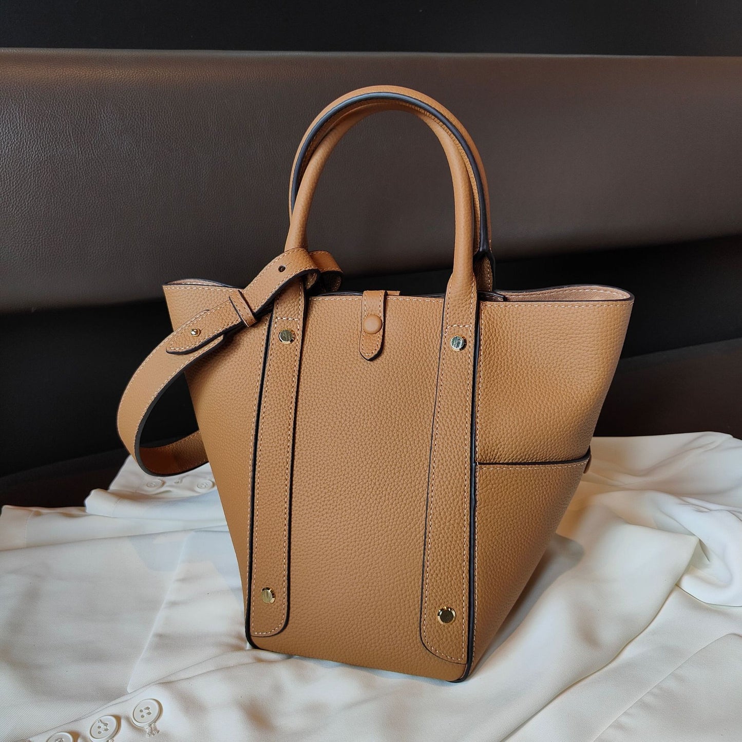 Women's Hailing High-grade First Layer Cowhide Commuter Bags