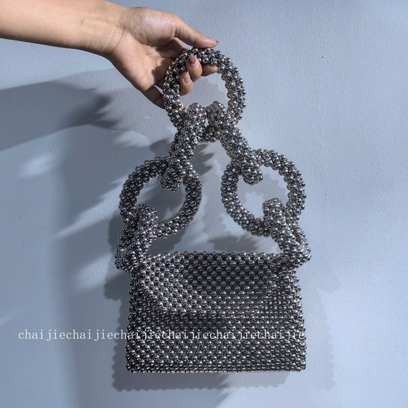 Style Light Luxury Advanced Texture Handmade Handbags