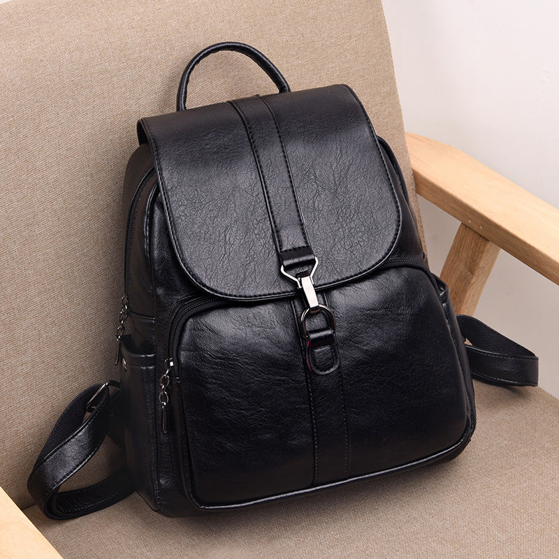 Women's Classic Fashion Large Capacity Hook Mom Backpacks
