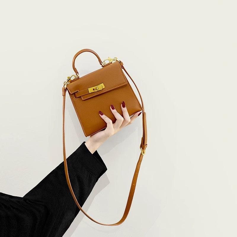 Women's High-grade Fashionable Summer Portable Kelly Texture Shoulder Bags