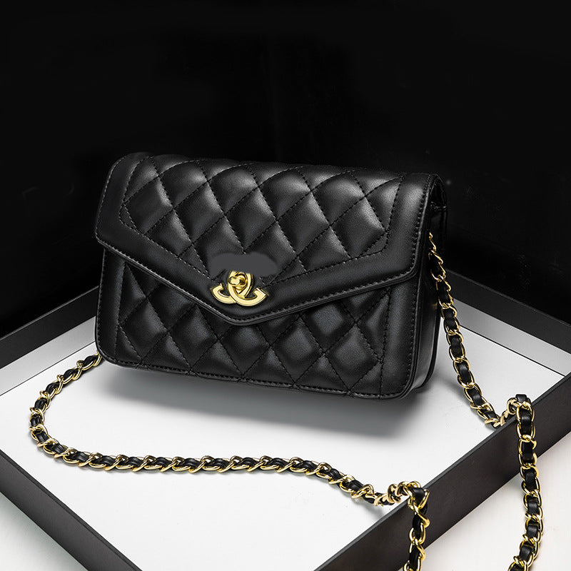 Women's Golden Balls Classic Style Rhombus Chain Shoulder Bags