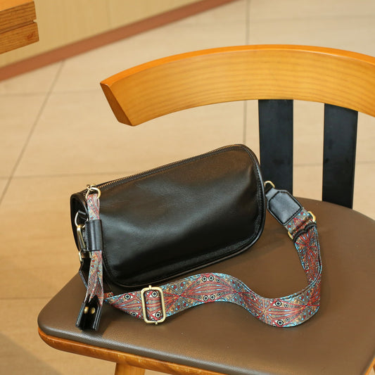Women's Top Layer Vegetable Tanning Leather Underarm Shoulder Bags