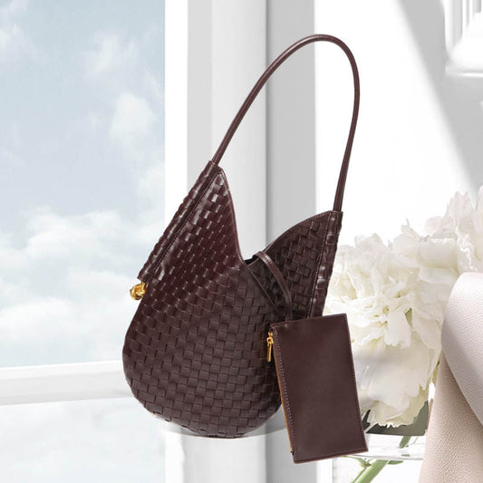 Hand-woven Hand-held Underarm Niche Lazy Fashion Handbags