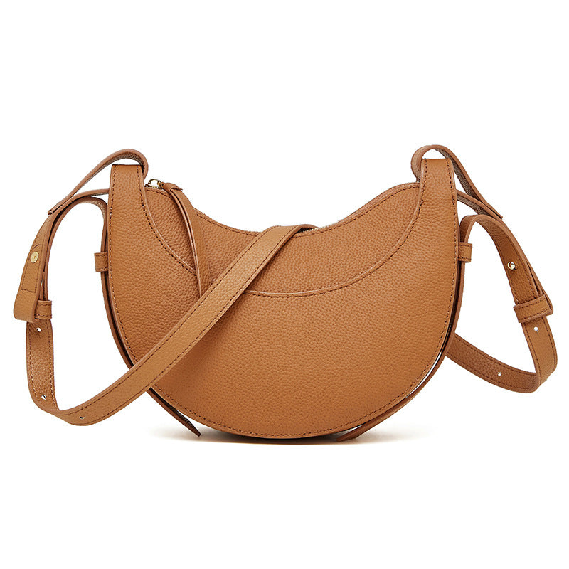 Women's Layer Cowhide Design Advanced Texture Selenodont Crossbody Bags