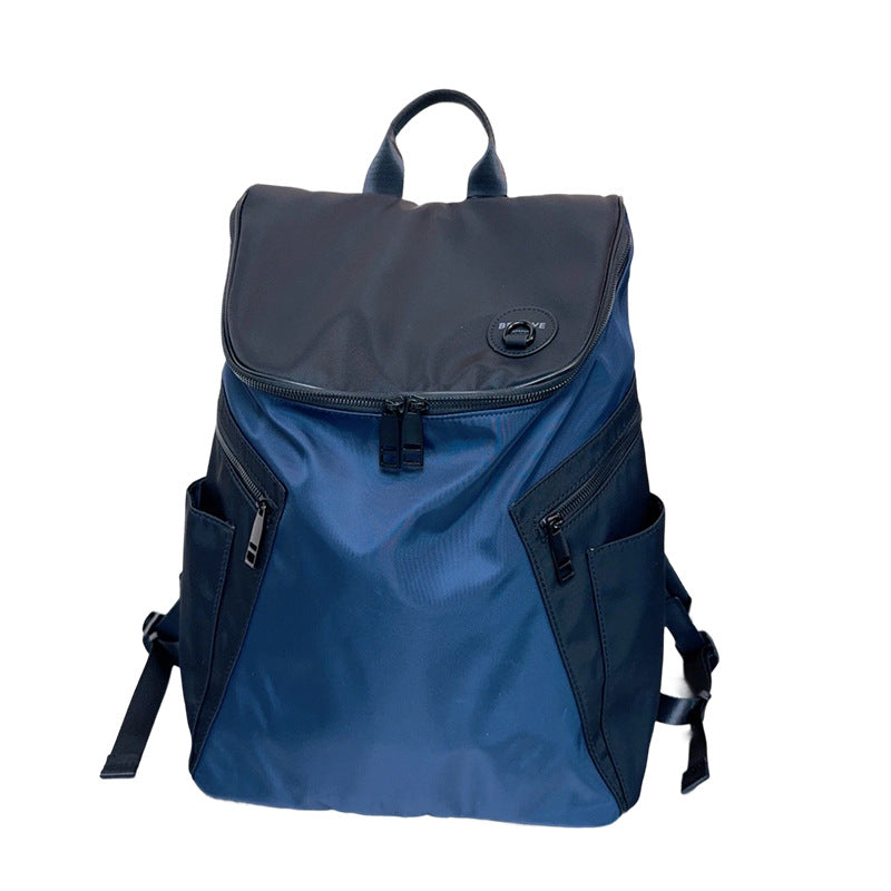 Large Capacity Contrast Color Lightweight Waterproof Backpacks