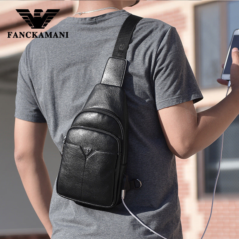Men's Beautiful Glamorous Charming Fashion Trendy Men's Chest Bags