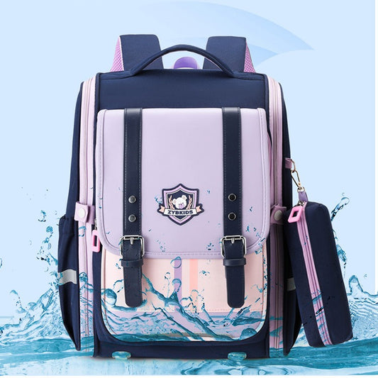 Children's Grade Primary Lightweight Large Capacity Burden Reduction Spine Elementary School Students' Schoolbags