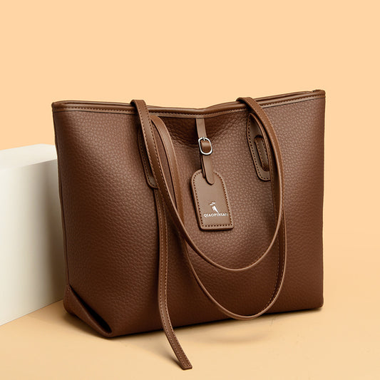 Women's Big Fashion Large Capacity Versatile Commuter Shoulder Bags