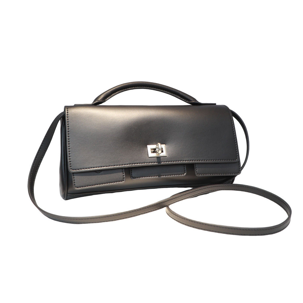 Motorcycle Twist High-grade Genuine Leather Portable Small Square Bags