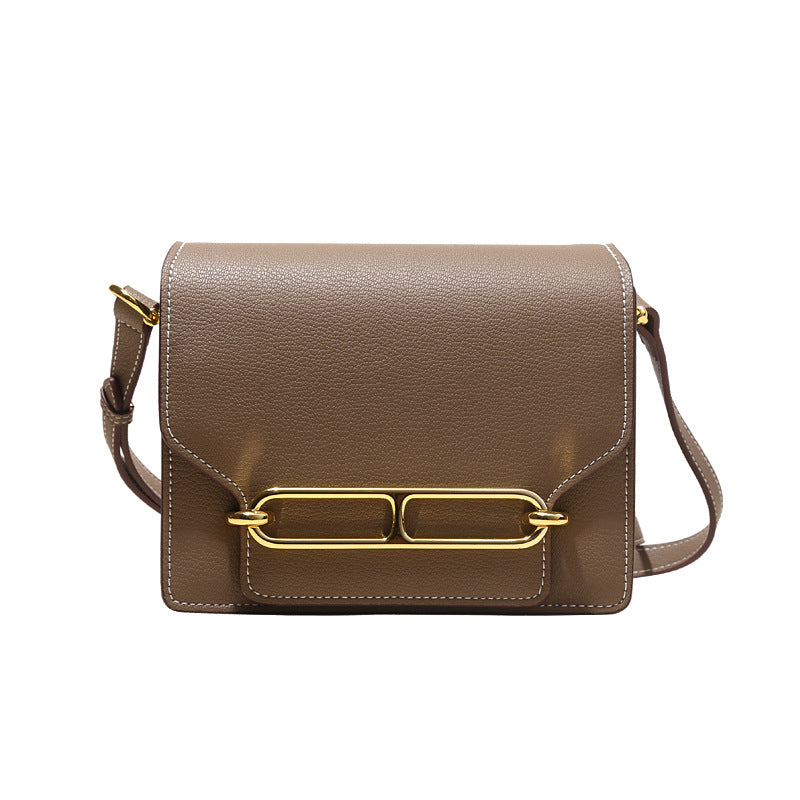 Women's Pig Nose Genuine Leather Cowhide Summer Shoulder Bags