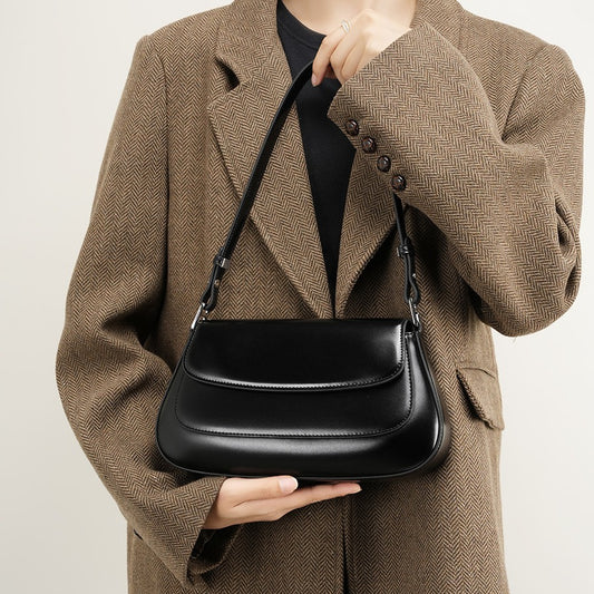 Genuine Leather Underarm Versatile High-grade Fashion Crossbody Bags