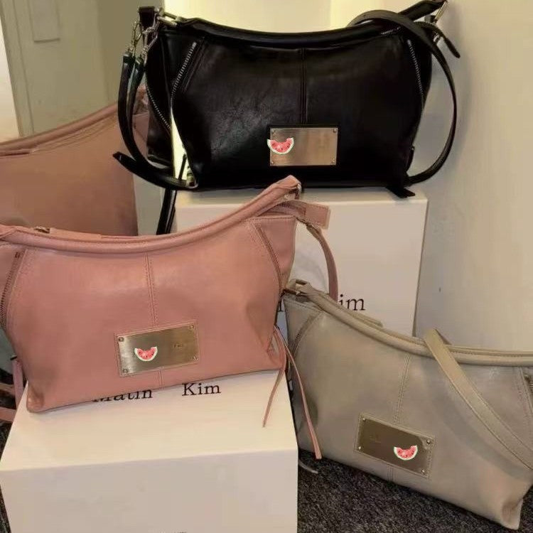 Slouchy New Niche Retro Underarm Dumpling Crossbody Bags