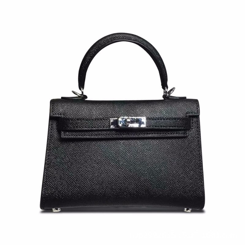 Women's Second Generation Cow Leather Fashion Kelly Shoulder Bags